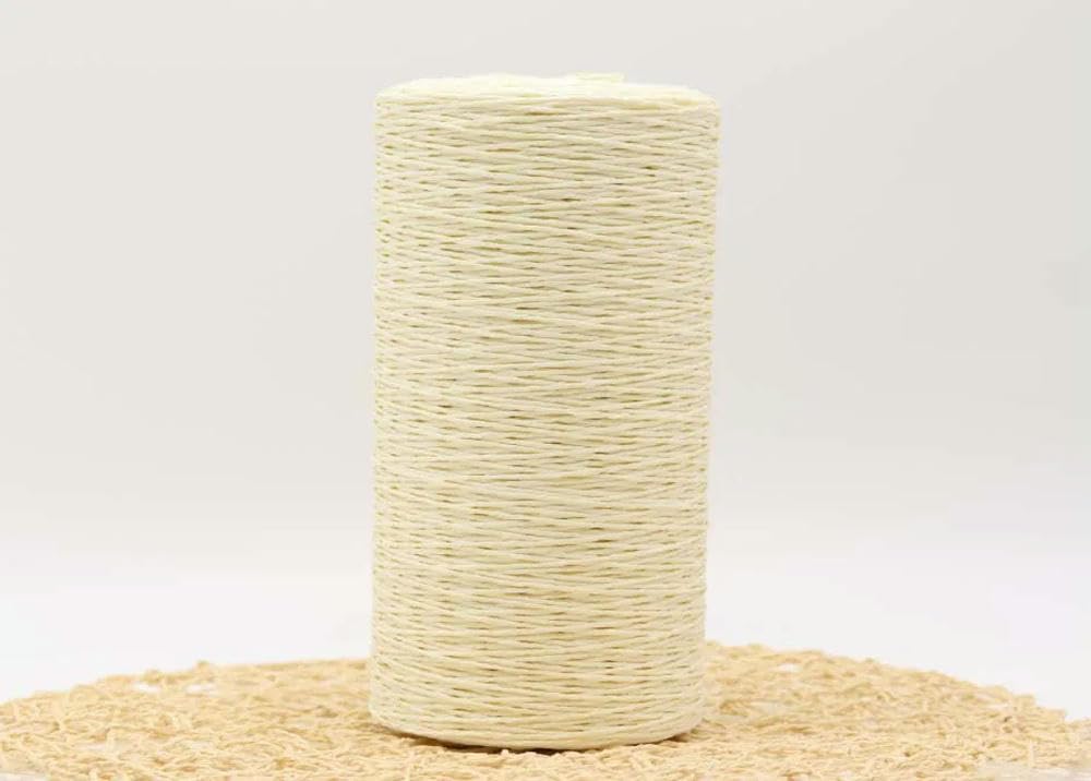 VIXDA 460g/lot Raffia Straw Yarn Handmade Knitting Summer Hat Bags Crocheting Yarn For Handcrafts Material