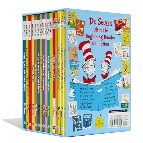 Image of Dr. Seuss's Ultimate Beginning Reader Boxed Set Collection: Includes 16 Beginner Books and Bright & Early Books