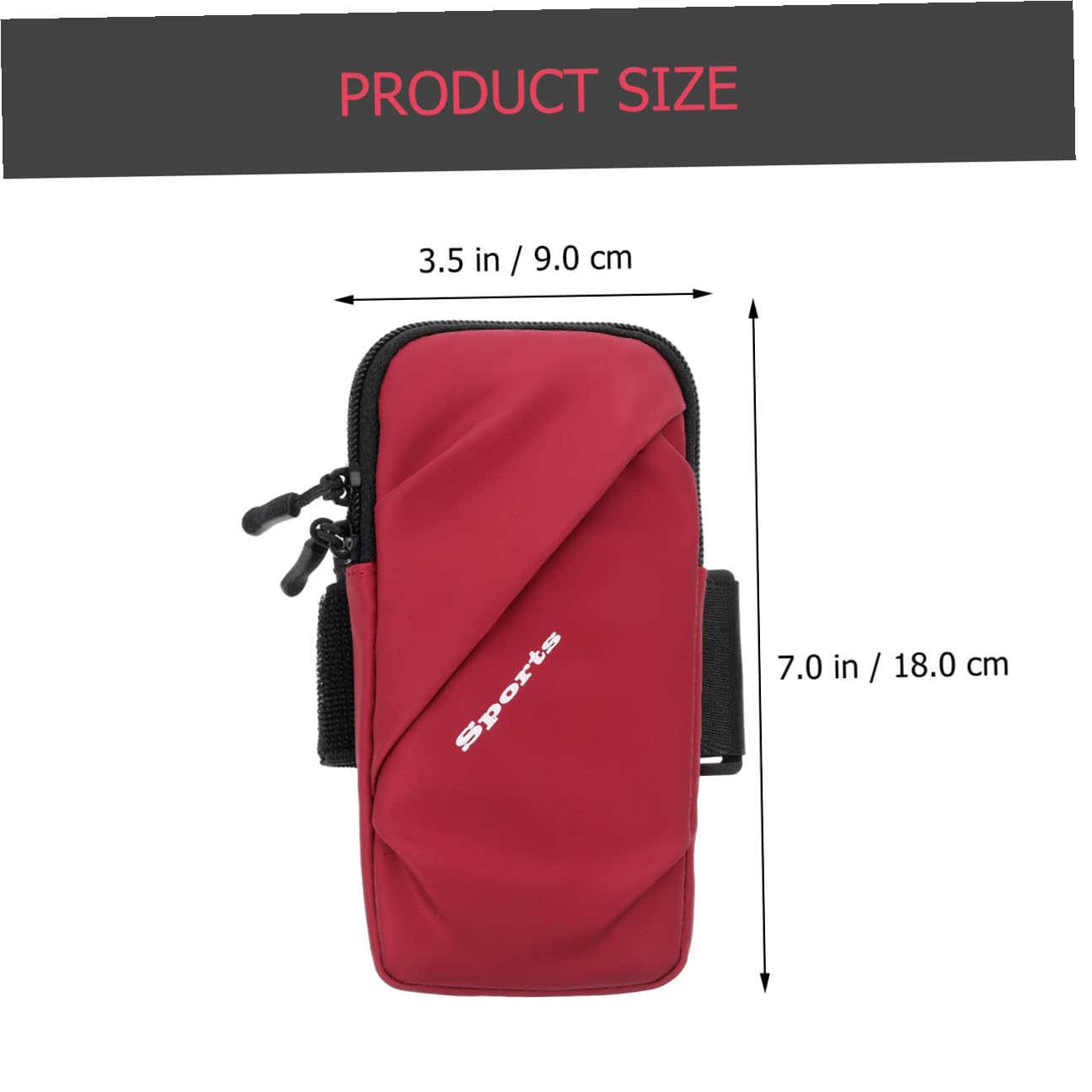 HEMOTON 4pezzi Brassard Sportivo Per Smartphone Borsa Da Braccio e Traspirante Per Jogging Ciclismo e Allenamento Adatto Tutti Modelli Di Telefono