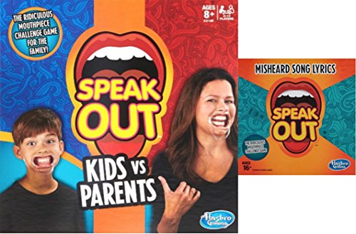 Speak Out Bundle Includes Kids vs. Parents Plus Misheard Song Lyrics Expansion Cards Pack