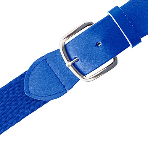 Champion Sports Baseball/Softball Uniform Belt, Comfort Stretch Fit Durable Syntex Tab - Youth & Adult Sizes, Multiple Colors