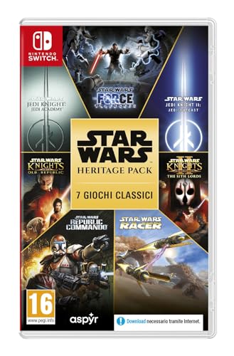 I seguenti giochi sono inclusi nella cartuccia: STAR WARS Jedi Knight: Jedi Academy (3.6 GB), STAR WARS Jedi Knight II: Jedi Outcast (1.1 GB), STAR WARS Episode I Racer (254 MB), STAR WARS Republic Commando (2.5 GB), STAR WARS: The Force Unleashed (3.4 GB)