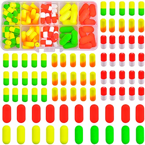 Flotteurs en mousse pour pêche Pompano : coffret complet de 80 pièces