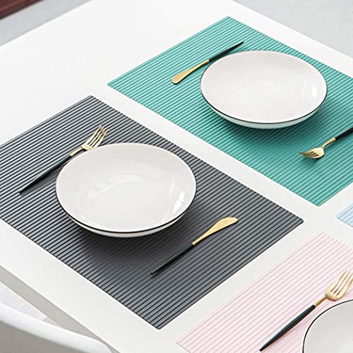 Set de table antidérapant napperon lavable anti-chaleur cuisine - 6