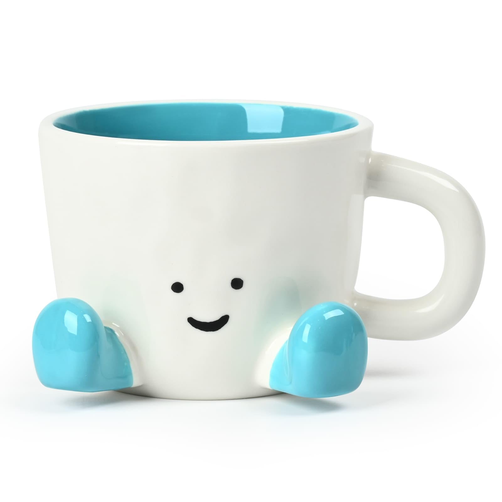 EWCEFIC Coffee Mugs,Cute funny Mug For Women, 12.8oz/380ml Unique Ceramic Coffee Tea Cups…