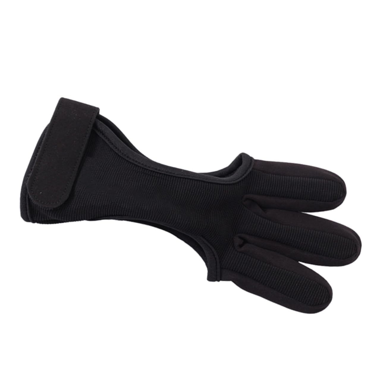 HANABASS 1Pc Black Three Finger Glove Sports Protective Cover for and Arrow Accessories Comfortable and Wear Resistant Finger Guards for Practice