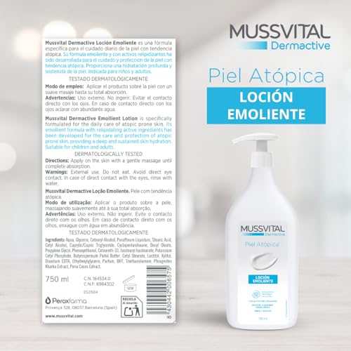 Variante de MUSSVITAL crema para piel atópica 750ml