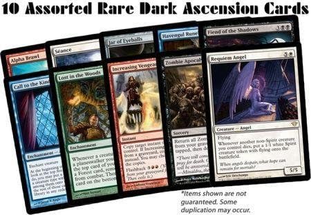 10 Assorted Rare Dark Ascension Cards (MTG) - All Magic: the Gathering Lots