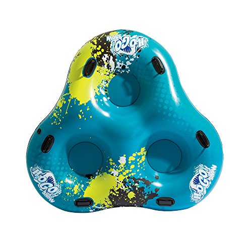 H2OGO! Snow Winter Rush 3-Person Inflatable Snow Tube - Thumbnail 2