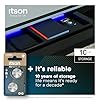 ITSON CR2032 litiumknappsbatterier med 3 V 2-pack rekommenderas för AirTag bilnycklar, klockor och pulsmätare #2