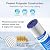Purevua 6-Pack 20 Micron Pleated Water Filter Cartridge, 10" x 2.5" Washable & Reusable PET Sediment Filter for Well Water & Whole House Pre-Filter, Compatible with WFPFC3002, WHKF-WHPL, AO-WH-PRE-RP2