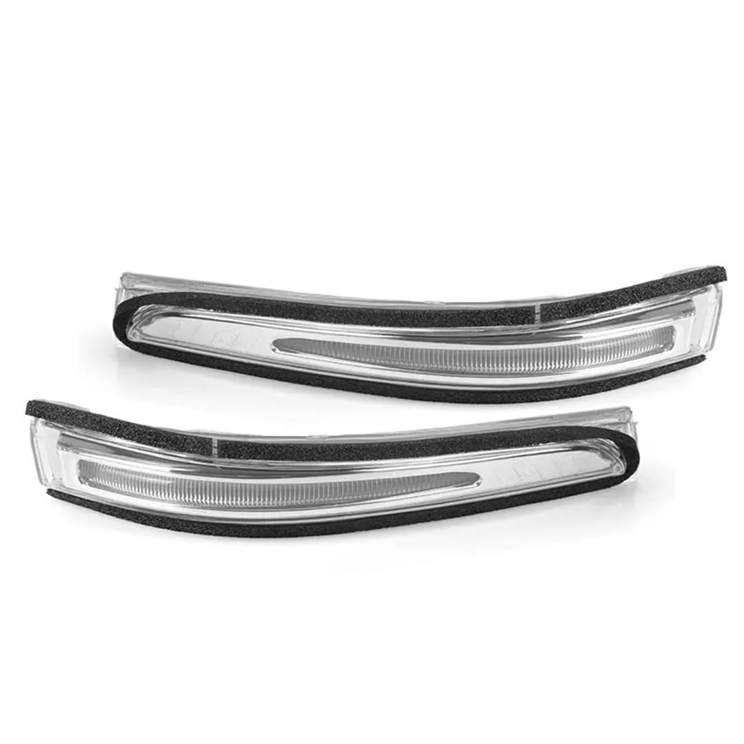 Rufutle Side Marker Lights for Hyundai Santa Fe 2014-2019, Rearview Mirror Blinker Light Turn Signal Lamp 87613B8000/87623-B8000