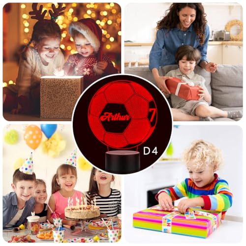 Lámpara de Mesa Personalizada para Niños LED miniatura 7