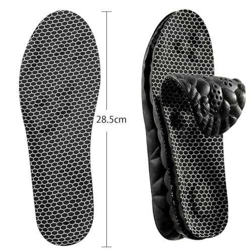 Plantillas con amortiguación y espuma viscoelástica, talla hombre 7-11.5 mujer 8.5-13 miniatura 2