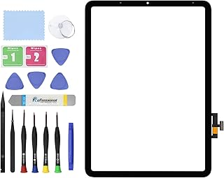 10.9" Screen Replacement for iPad Air 4 4th Gen 2020 (A2316 A2324 A2072 A2325) Glass Touch Digitizer Panel Glass Assembly with Toolkit