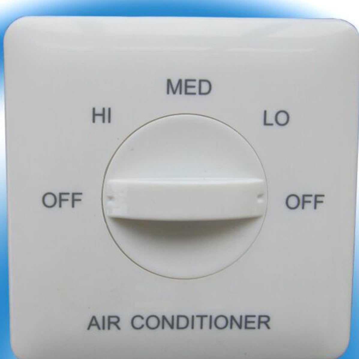 Interruttore Fan Coil Termostato Ventilconvettori e Comando Parete per Fancoil, Pannello di Controllo Temperatura per Ambienti Residenziali, Montaggio Semplice