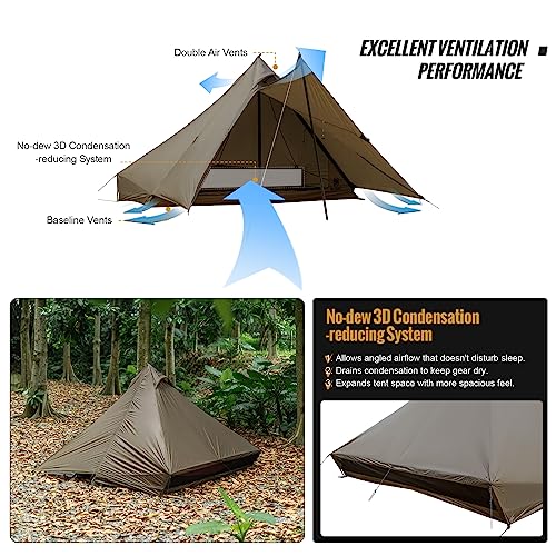 OneTigris Tetra Tipi Tent