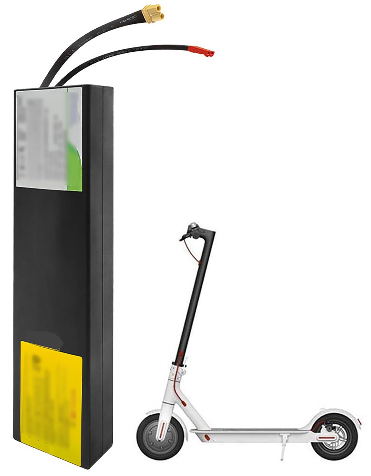 Batterie pour Trottinette Électrique Batterie Haute Capacité 36V 6Ah 7.8Ah 9Ah 9.6Ah, Batterie De Remplacement Étanche 36V pour 50W-350W Moteur