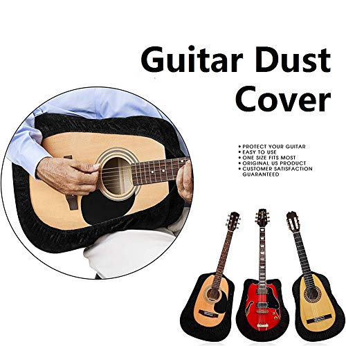 BAODANH Housse de protection en velours pour guitare acoustique classique - Les Beatles, Paul McCartney, John Lennon, RIngo Starr, George Harrison BAODANH Housse de protection en velours pour guitare acoustique classique – Image 4