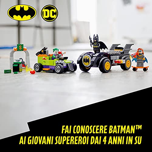 LEGO-DC-Batman-vs-Joker-Inseguimento-con-la-Batmobile-Set-Macchina-dei-Supereroi-per-Bambini-dai-4-anni-in-su-76180