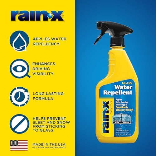 Rain-X 800002250 Glass Treatment Trigger, 16 Fl Oz - Exterior Glass Treatment to Dramatically Improve Wet Weather Driving Visibility During All Weather Conditions — view 2