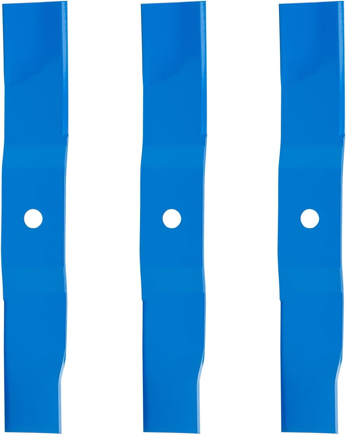 04769800 42" High Lift Blades for Ariens 42 inch Deck Zero-Turn Mower Ikon-X 42 Ikon-XL 42 Ikon-XL 42CE XD X42CE XL42 ZTX ZTXL 42 2-in-1 Mower Blade 47698/3 Pack, Blue