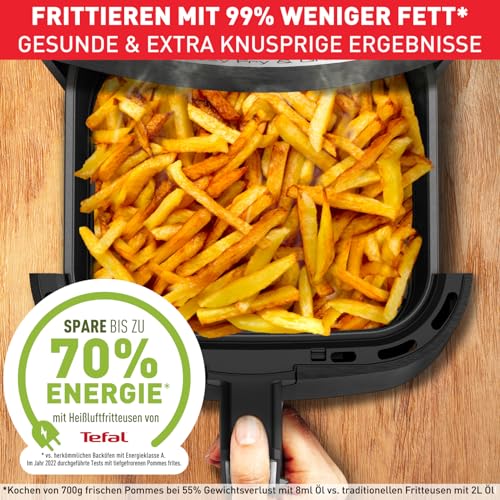 Tefal Easy Fry & Grill Heißluftfritteuse, 2-in-1 Technologie, Air Fryer und – Ansicht 4