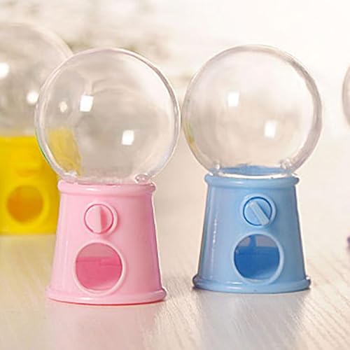 Miniatura 9 de 3pcs Gumballs Machine Toys Plastic Gumballs Máquinas de chicles Máquinas de bolas de goma para niños Máquina de caramelo Máquina dispensadora de