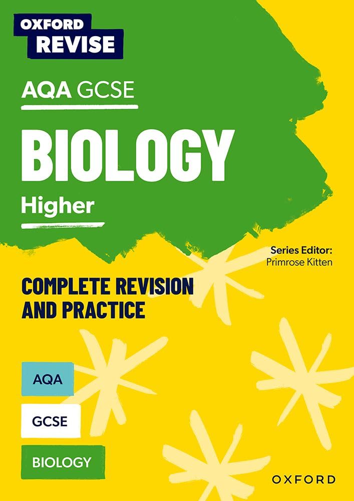 Oxford Revise AQA GCSE Biology Revision and Exam Practice 4* winner Teach Secondary 2021 awards (Oxford Revise Science), Cover May vary Oxford Revise AQA GCSE Biology Revision and Exam Practice 4* winner Teach Secondary 2021 awards (Oxford Revise Science), Cover May vary