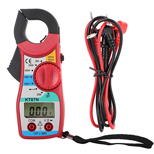 Horoper High Clamp Meter, Digital Multimeter, KT87N 600V 450V DC AC Digital Clamp Meter 20 400A Ammeter Digital Multimeter with LCS Display