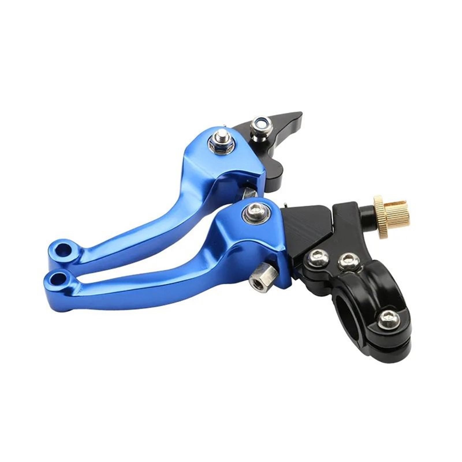 AWEDKKFI 2PCS Universal Brake Handle Clutch Fit for CRF KLX Motocross ATV Dirt Pit Bike Accessories 7/8'' 22mm Levers Dropshipping Brake Handle Brake Grips(Blue)