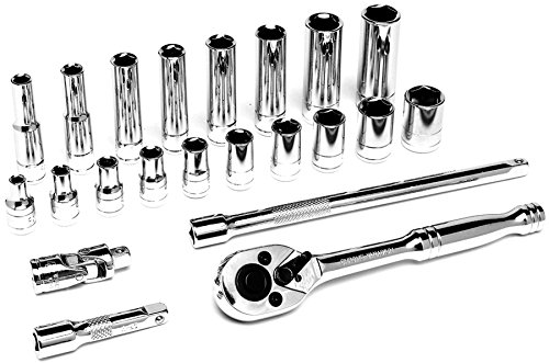 Performance Tool W36901 1/4-Inch Drive SAE Socket Set, 22-Piece - Image 3