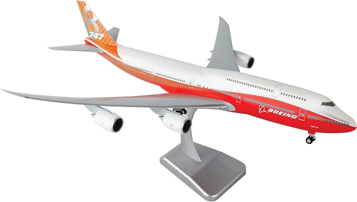HOGANWINGS House Colors Boeing 747-8 Rollout Colors 1.200 Scale
