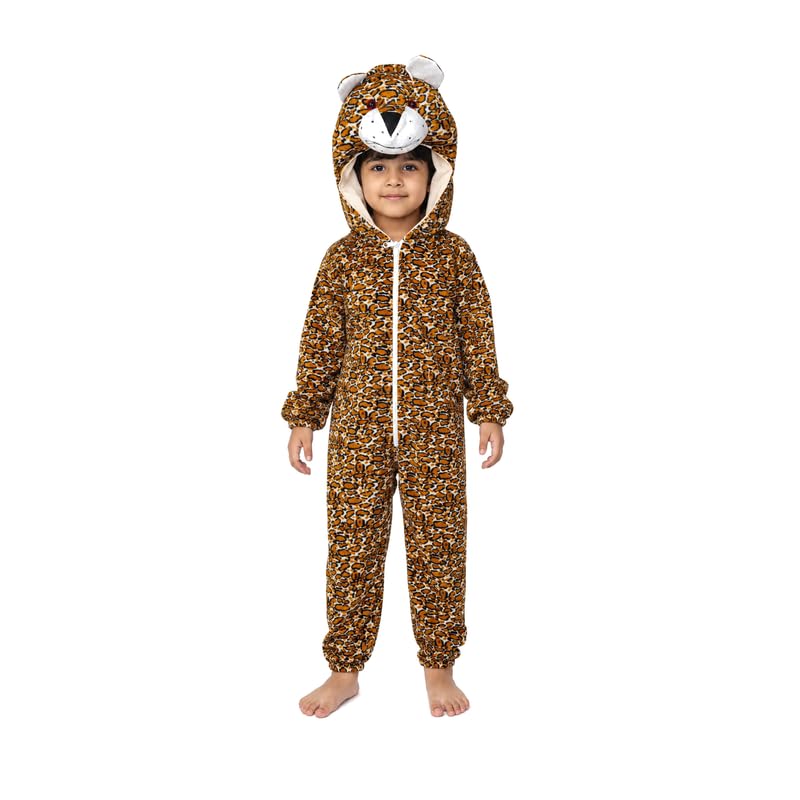 Image of Animal Costume for Kids | Plush Fancy Dress Costume for Boys & Girls |School Fancy Dress, Annual Day, Jungle Theme, Role Play, Halloween & Birthday Party