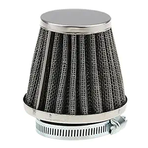 SAZ DEKOR Cone Cold Air Filter Intake Cleaner Inlet for Motorcycles 42mm