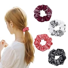 Burgundy, White, Red, Black