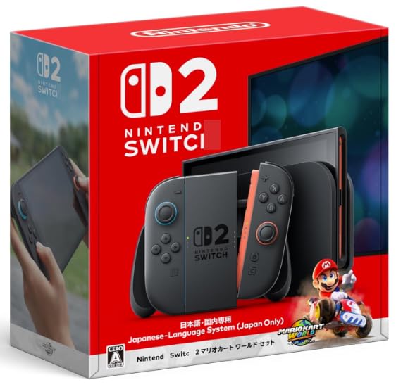 二ンテンドースイッチ 2 (日本語・国内専用) マリオカート ワールド セット