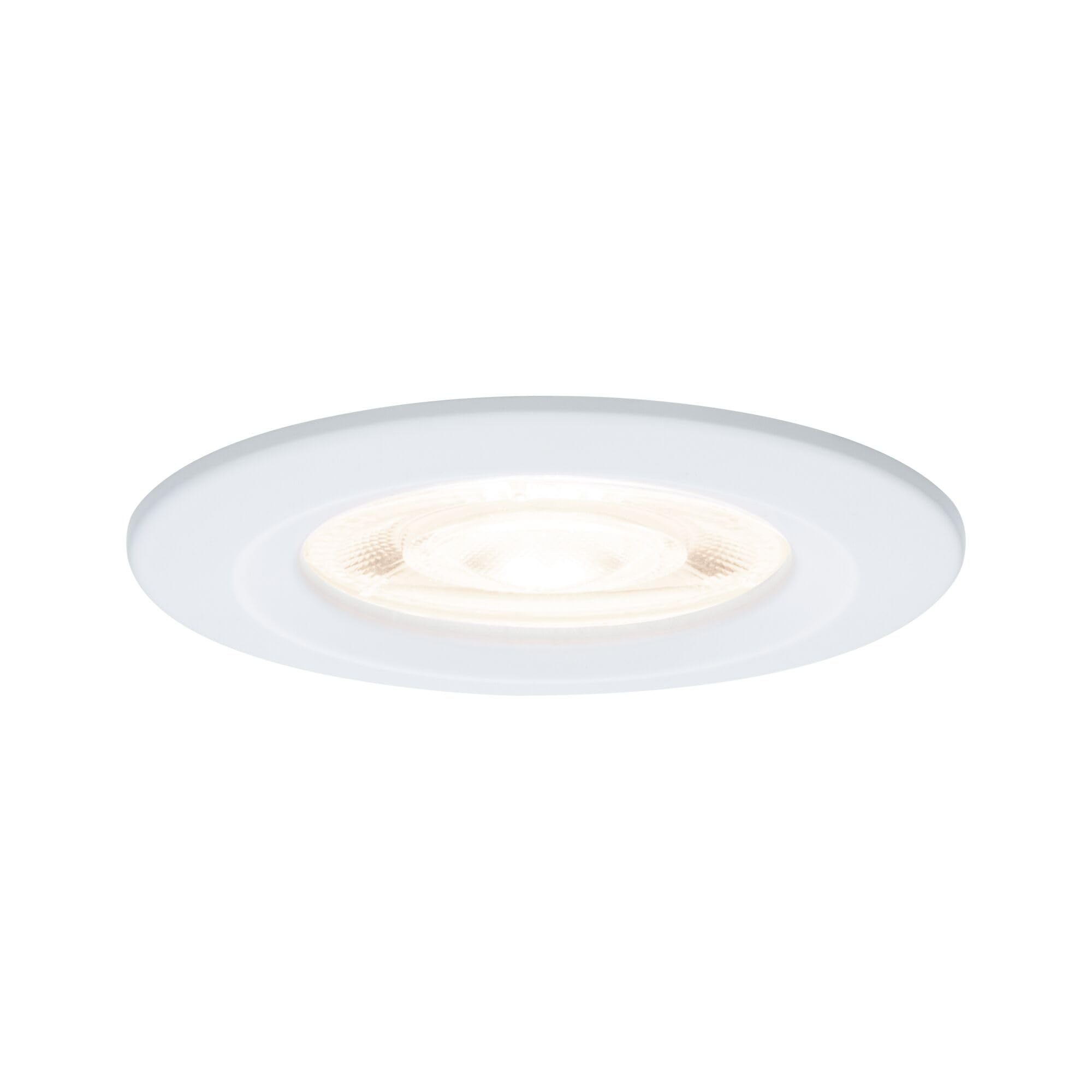 Paulmann Nova GU10 Flat LED Spot encastrés IP44 3x4,9W 3x550lm 230V 2700K blanc dépoli