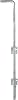 Bottom Slide Hot-Dip Galvanised Bolt Diameter 16 mm 600 mm 40 mm