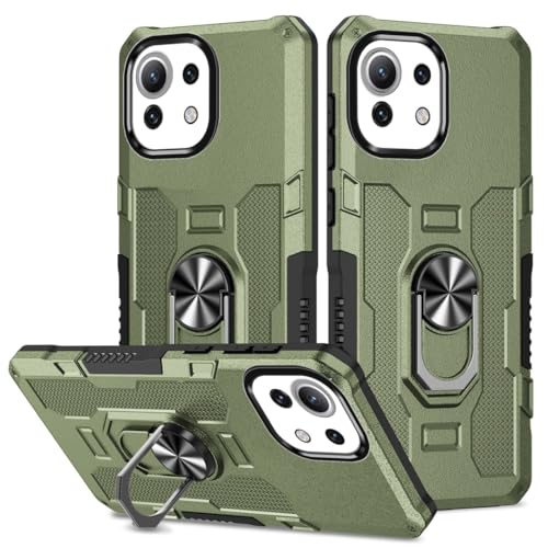 Coque Xiaomi 11 Lite anti-chute pour éviter les bris d'écran avec anneau