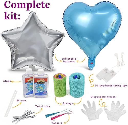 Crafts Artwork Equipment for Children,3D String Artwork Equipment with Glowing Coronary heart and Star Lantern Will Encourage Creativeness Which is Preferrred Crafts Items That Appropriate for Ages 8-12 Years Boy and Ladies 2 51whw5MkovL. AC