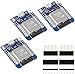 ACEIRMC D1 Mini NodeMCU ESP32 ESP-WROOM-32 WLAN WiFi Bluetooth IoT Development Board 5V Compatible for Arduino (3pcs)