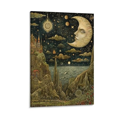 Décoration murale vue nocturne pour apaiser votre chambre