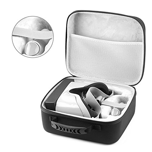 Oculus Go Case, Myriann Travel Handheld Carrying Case for Oculus Go, Remote Controller and All Accessories