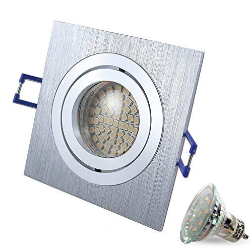 Faretto a LED orientabile STAR quadrato opaco