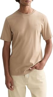 Scotch & Soda Herren Essential Logo T-Shirt T-Shirt (1er Pack)
