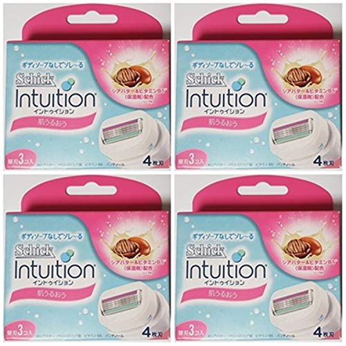 NEW Schick Intuition Shea Butter Razor Advanced Moisture RefillCartridge 12 Blade