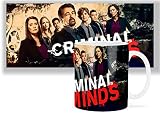 Criminal Minds Joe Mantegna Matthew Gray Gubler Paget Brewster Tasse Blanche White Mug 325ml Ceramique