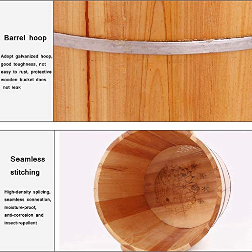 Spa de pies de madera maciza para pedicura miniatura 2