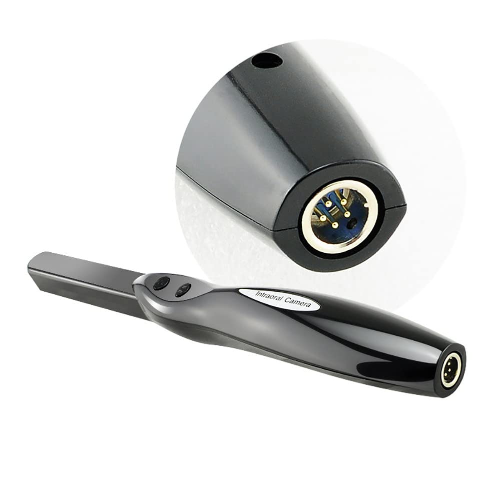 Telecamera Intraorale Dentale, Telecamera Intraorale Dentale Wireless Odontoiatria Telecamera Intraorale HD USB 2.0 6 Megapixel 6-LED Immagine Chiara per Dente Ortodontico